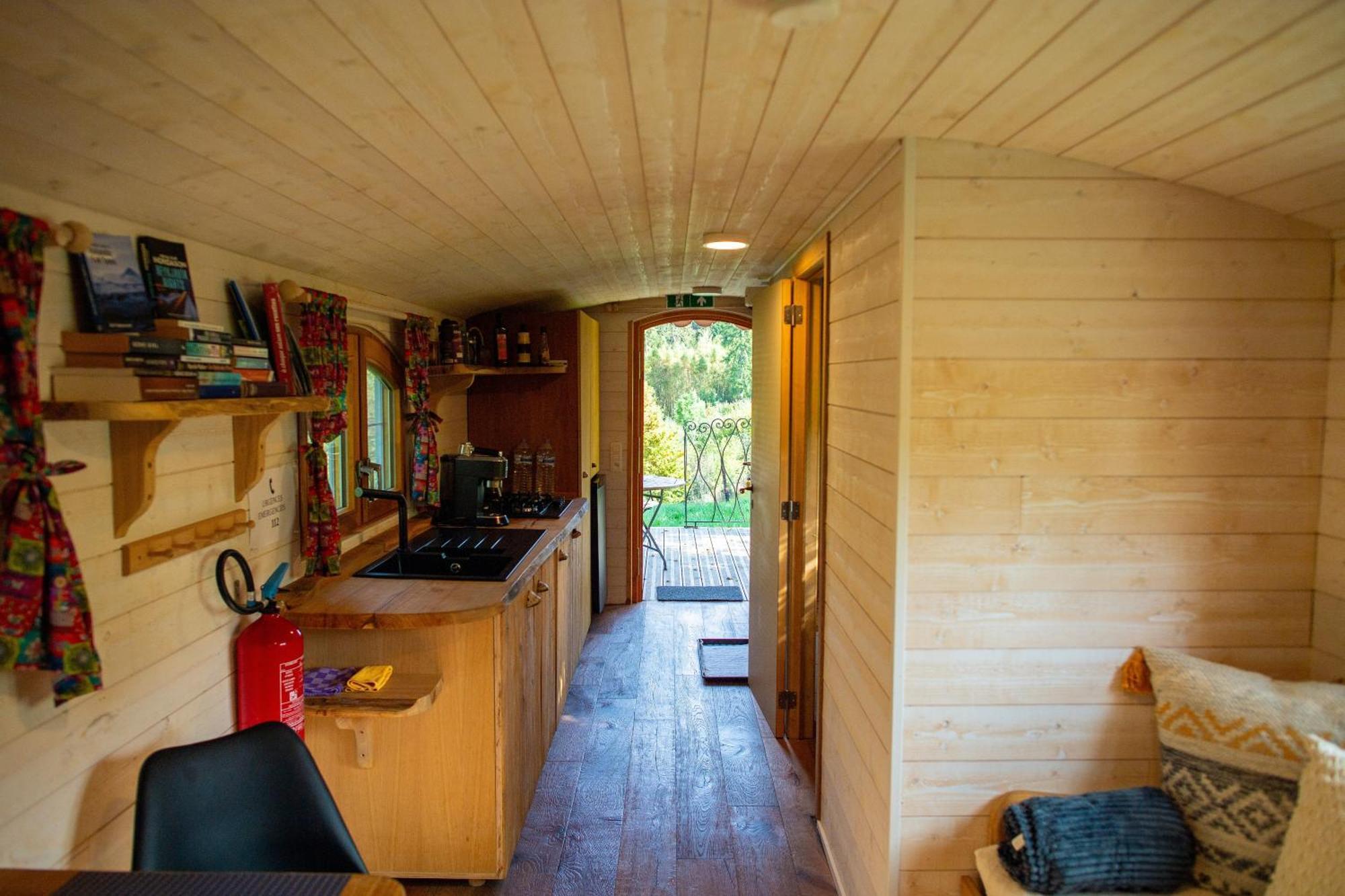 La Tiny House De La Bergerie Villa Lierneux Eksteriør bilde