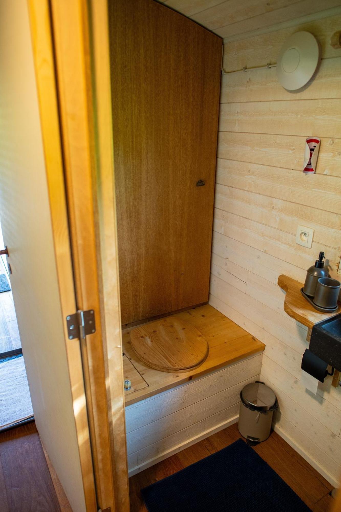 La Tiny House De La Bergerie Villa Lierneux Eksteriør bilde