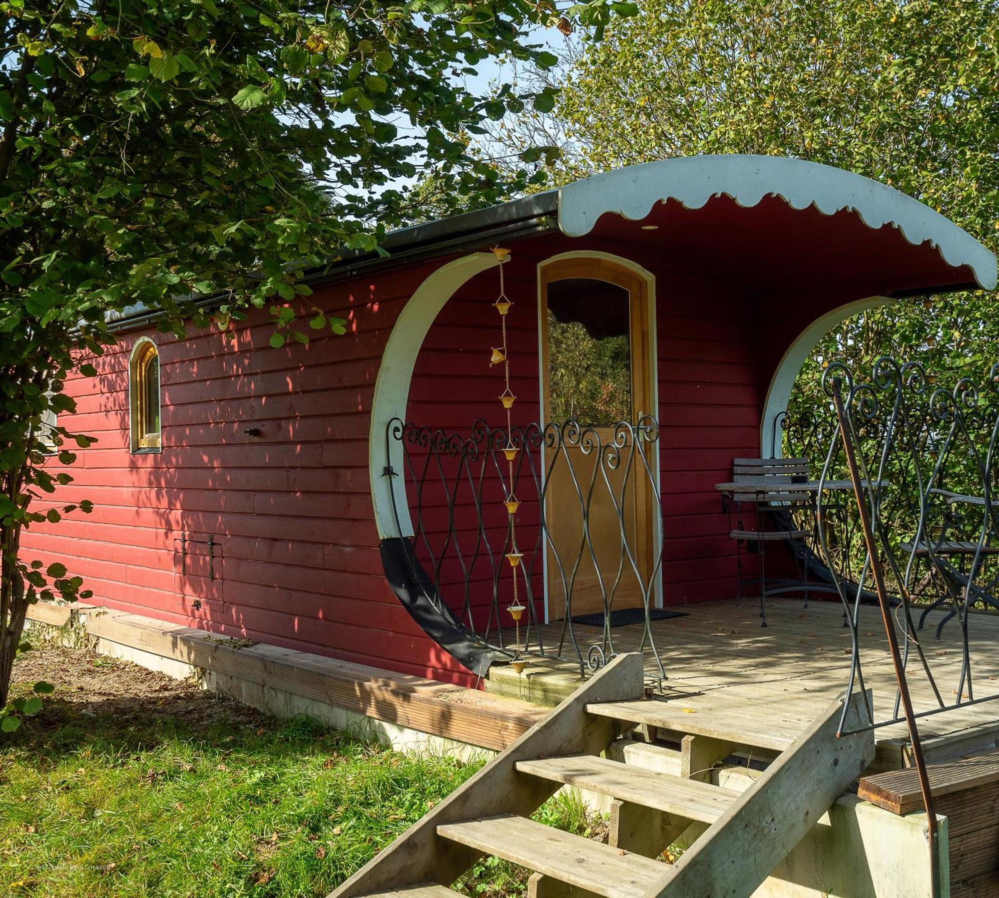 La Tiny House De La Bergerie Villa Lierneux Eksteriør bilde