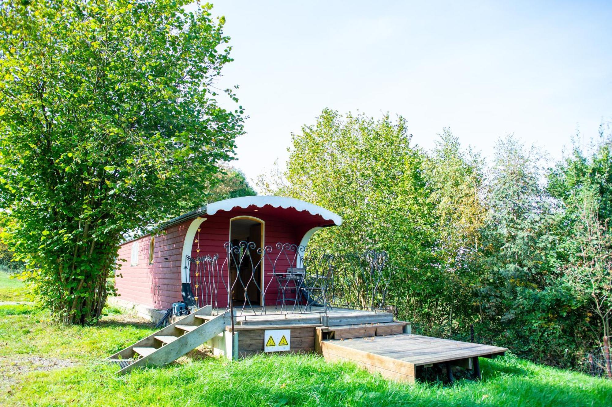 La Tiny House De La Bergerie Villa Lierneux Eksteriør bilde