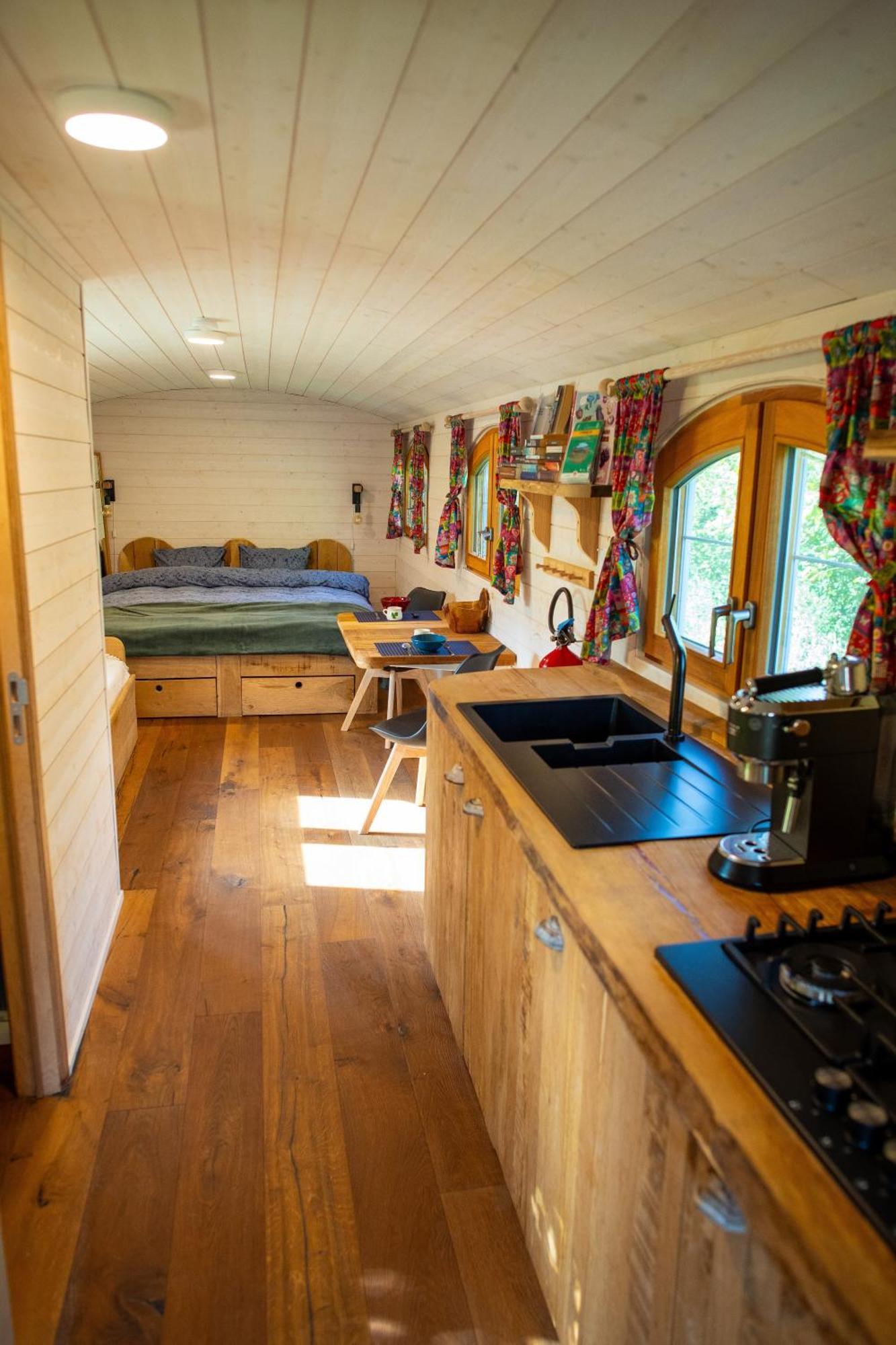 La Tiny House De La Bergerie Villa Lierneux Eksteriør bilde